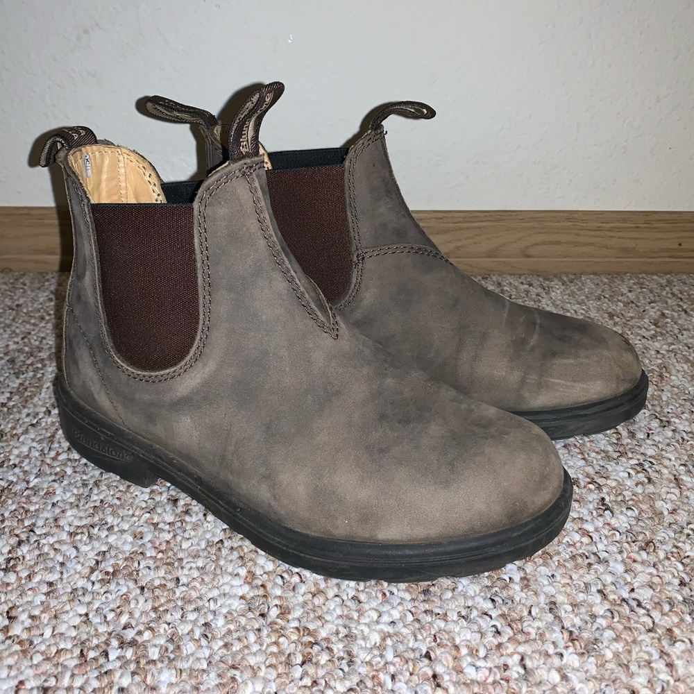 Blundstone Chelsea 550 (Rustic Brown) US 6.